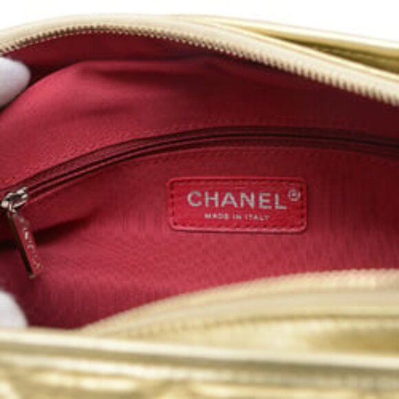 Chanel Gabriel Hobo Large Shoulder Bag Gold A93824 - COA included - Picture 6 of 7